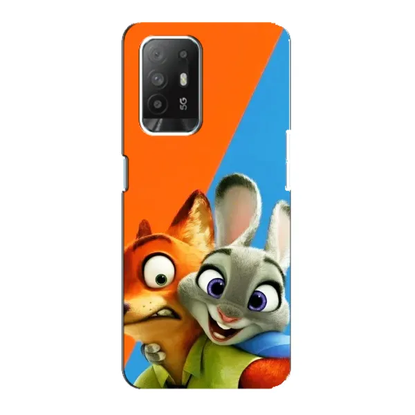 Чехол с рисунком «Ник и Хопс» для OPPO Reno 5z