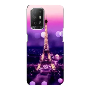 Чохол Ейфелева Вежа на Oppo Reno 5z (Париж башня)