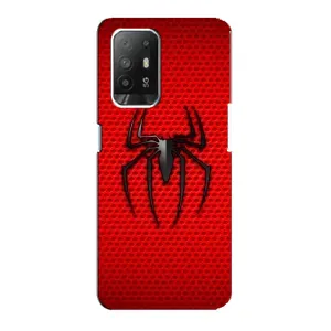 Чехол Супергерой Человека Паука на Oppo Reno 5z (Паук марвел)
