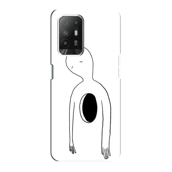 Чехол с рисунком «Пустота» для OPPO Reno 5z