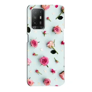 Чехлы с принтом Розочки для Oppo Reno 5z (Разные цветы)