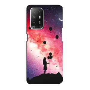 Силиконовые Чехлы Любимому человеку для Oppo Reno 5z (Шарики в небе)