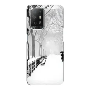 Чехлы на Новый Год Oppo Reno 5z (Снегом замело)