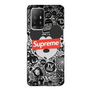 Чехол с рисунком «Supreme Маус» для OPPO Reno 5z