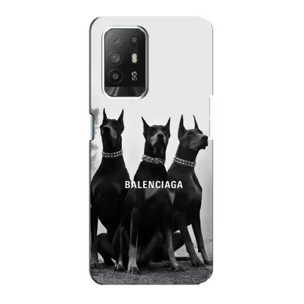 Чехол с рисунком «Три добермана» для OPPO Reno 5z Чехол с рисунком «Три добермана» для OPPO Reno 5z