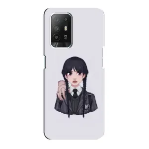Чехлы с принтом Уэнсдей на Oppo Reno 5z (Вещь Венсдей)