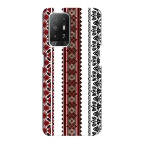 Силиконовый Чехол на Oppo Reno 5z с картинкой Вышиванки (Вышиваночки)