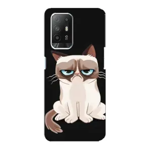 Чехол на тематику: Коты для OPPO Reno 5z (Взгляд кота)