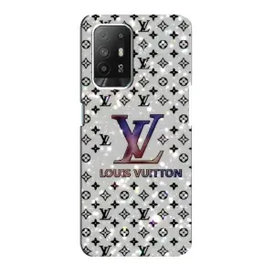 Чехол Стиль Louis Vuitton на Oppo Reno 5z (Яркий LV)