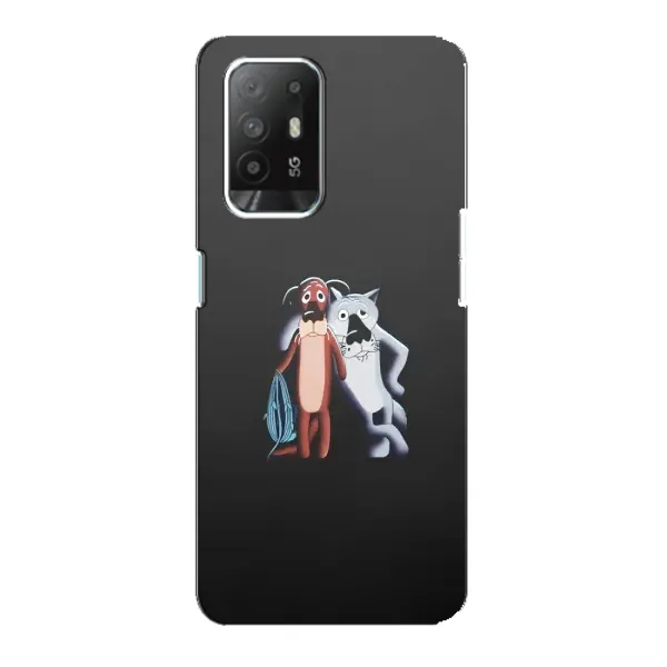 Чехол с рисунком «Шо, опять» для OPPO Reno 5z