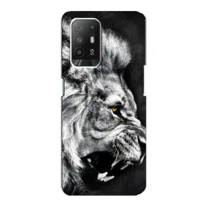 Чохол з картинкою на Oppo Reno 5z (Злий Лев)