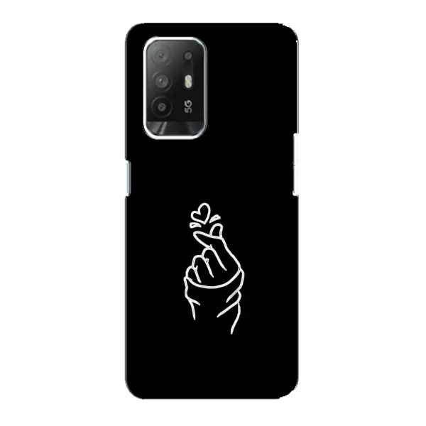 Чехол с рисунком «Знак Сердечка» для OPPO Reno 5z