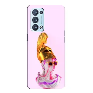 Чохол з Прикольним Принтом на Oppo Reno6 Pro Plus 5G (АРТ Статуя)