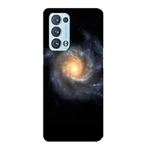 Чохли КОСМОС  на Oppo Reno6 Pro Plus 5G (Чорна дира)