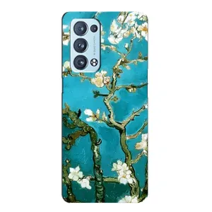 Чехол с принтом САКУРЫ на Oppo Reno6 Pro Plus 5G (Цветение Сакуры)