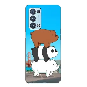 Чехлы с Пандами на Oppo Reno6 Pro Plus 5G (Друзья)