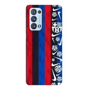 Чехол для Oppo Reno6 Pro Plus 5G (Барселона) (Фанат Барсы)