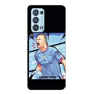 Чехлы с принтом для Oppo Reno6 Pro Plus 5G Футболист (гол Эрлинг Холланд)