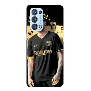 Силиконовый Чехол Oppo Reno6 Pro Plus 5G (Gold Neymar)