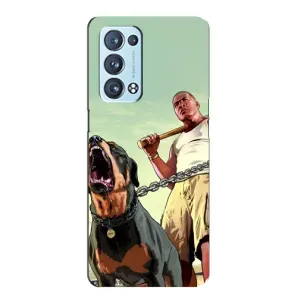 Чехол с рисунком «GTA» для OPPO Reno6 Pro Plus 5G
