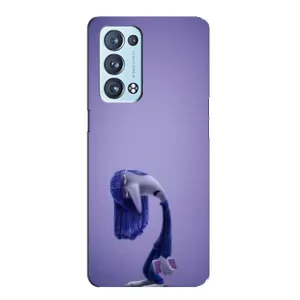 Чехол Головоломка для Oppo Reno6 Pro Plus 5G - (AlphaPrint) (Хандра)