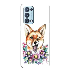 Чехол с Лисичкой для Oppo Reno6 Pro Plus 5G (Хитрая лиса)