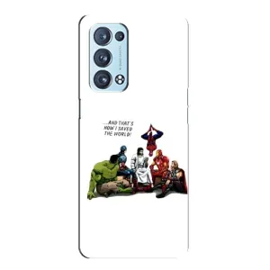 Чехлы для Oppo Reno6 Pro Plus 5G (Для Христиан) (Иисус супергерой)