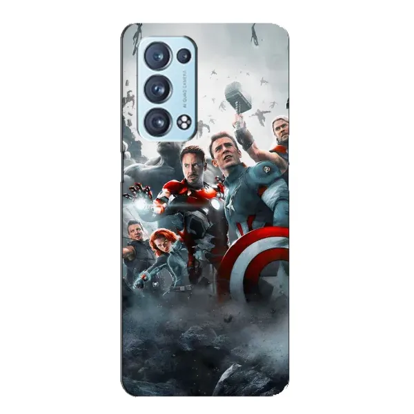 Чехол с рисунком «Команда марвел» для OPPO Reno6 Pro Plus 5G Чехол с рисунком «Команда марвел» для OPPO Reno6 Pro Plus 5G