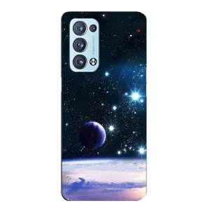 Чохол (ТПУ) з планетами на Oppo Reno6 Pro Plus 5G (Космічний вид)