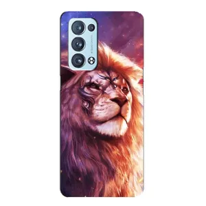 Чехол с картинкой на Oppo Reno6 Pro Plus 5G (Красочный ЛЕВ)