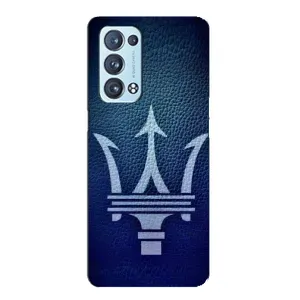 Чохли з тематикою "Круті машини" на Oppo Reno6 Pro Plus 5G (Лого Maserati)