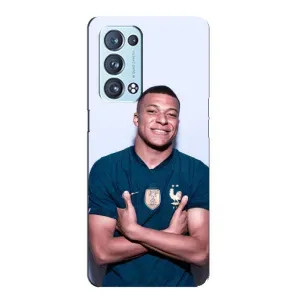 Чехол (TPU) с Футболистом на Oppo Reno6 Pro Plus 5G (Мбаппешичка)