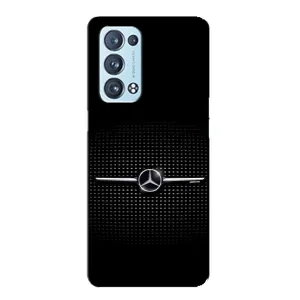 Силіконовий бампер з картинкою машини на Oppo Reno6 Pro Plus 5G (Mercedes)