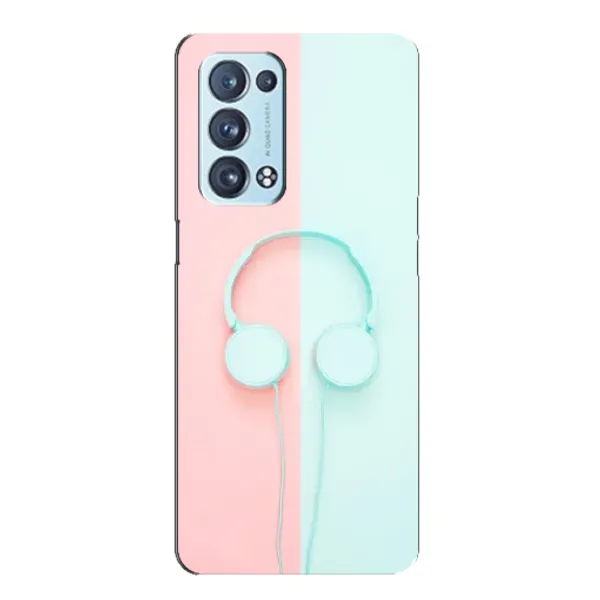 Чехол с рисунком «Наушники» для OPPO Reno6 Pro Plus 5G Чехол с рисунком «Наушники» для OPPO Reno6 Pro Plus 5G