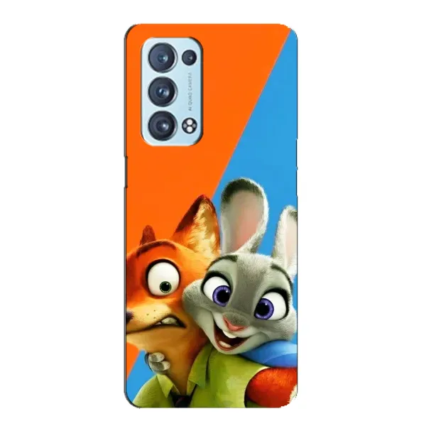 Чехол с рисунком «Ник и Хопс» для OPPO Reno6 Pro Plus 5G