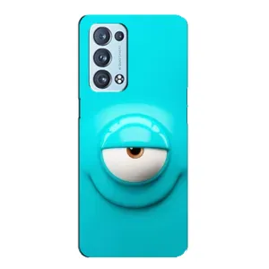 Чехол с рисунком «Одноглазик» для OPPO Reno6 Pro Plus 5G