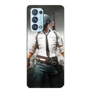 Чохол з картинкою "Герой Pubg" на Oppo Reno6 Pro Plus 5G (Пабг)
