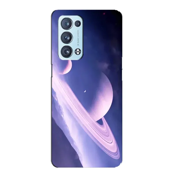 Чехол с рисунком «Планета в космосе» для OPPO Reno6 Pro Plus 5G Чехол с рисунком «Планета в космосе» для OPPO Reno6 Pro Plus 5G