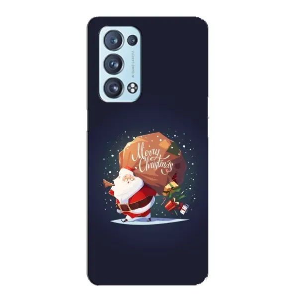 Чехол с рисунком «Подарки от Санты» для OPPO Reno6 Pro Plus 5G Чехол с рисунком «Подарки от Санты» для OPPO Reno6 Pro Plus 5G