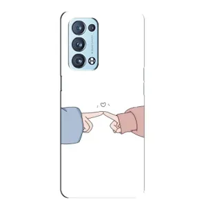 Чехлы на день мамы для Оппо Рено 6 Плюс (5G) (Руки мамы)