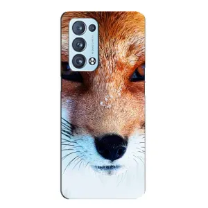 Чехол с Лисичкой для Oppo Reno6 Pro Plus 5G (Рыжая Лисичка)