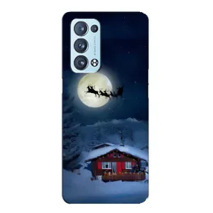 Чехол Санта Клаус для Oppo Reno6 Pro Plus 5G (Санта)