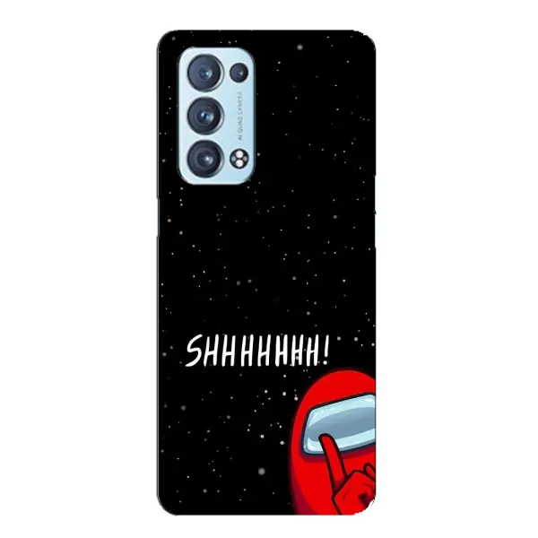 Чехол с рисунком «SHHHHH» для OPPO Reno6 Pro Plus 5G Чехол с рисунком «SHHHHH» для OPPO Reno6 Pro Plus 5G