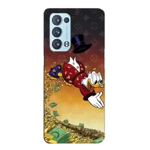 Силіконовий чохол для Oppo Reno6 Pro Plus 5G (Скрудж Луі Віттон)
