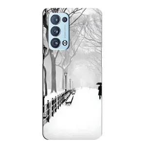 Чехлы на Новый Год Oppo Reno6 Pro Plus 5G (Снегом замело)
