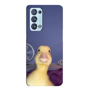 Бампер з принтом Меми для Oppo Reno6 Pro Plus 5G (Качка)