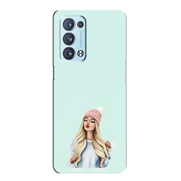 Чехол с рисунком «В шапке» для OPPO Reno6 Pro Plus 5G Чехол с рисунком «В шапке» для OPPO Reno6 Pro Plus 5G