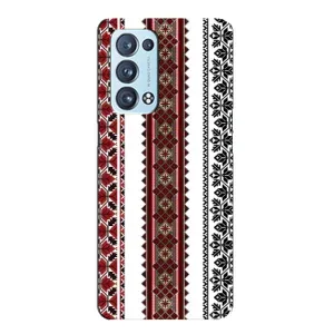 Силиконовый Чехол на Oppo Reno6 Pro Plus 5G с картинкой Вышиванки (Вышиваночки)