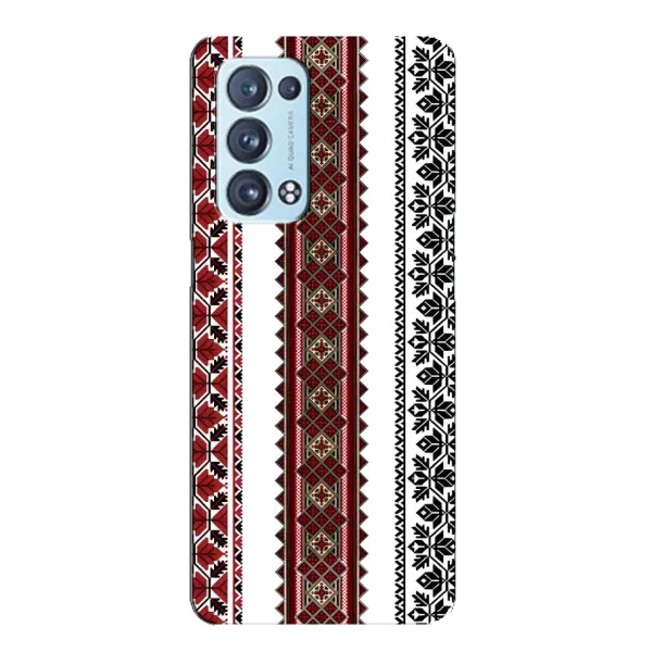 Чехол с рисунком «Вышиваночки» для OPPO Reno6 Pro Plus 5G Чехол с рисунком «Вышиваночки» для OPPO Reno6 Pro Plus 5G