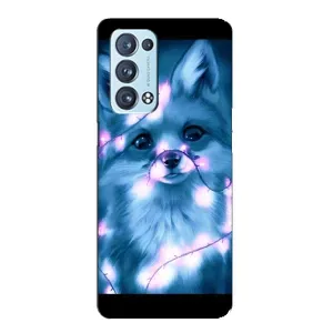 Чехол с Лисичкой для Oppo Reno6 Pro Plus 5G (Яркая Лиса)